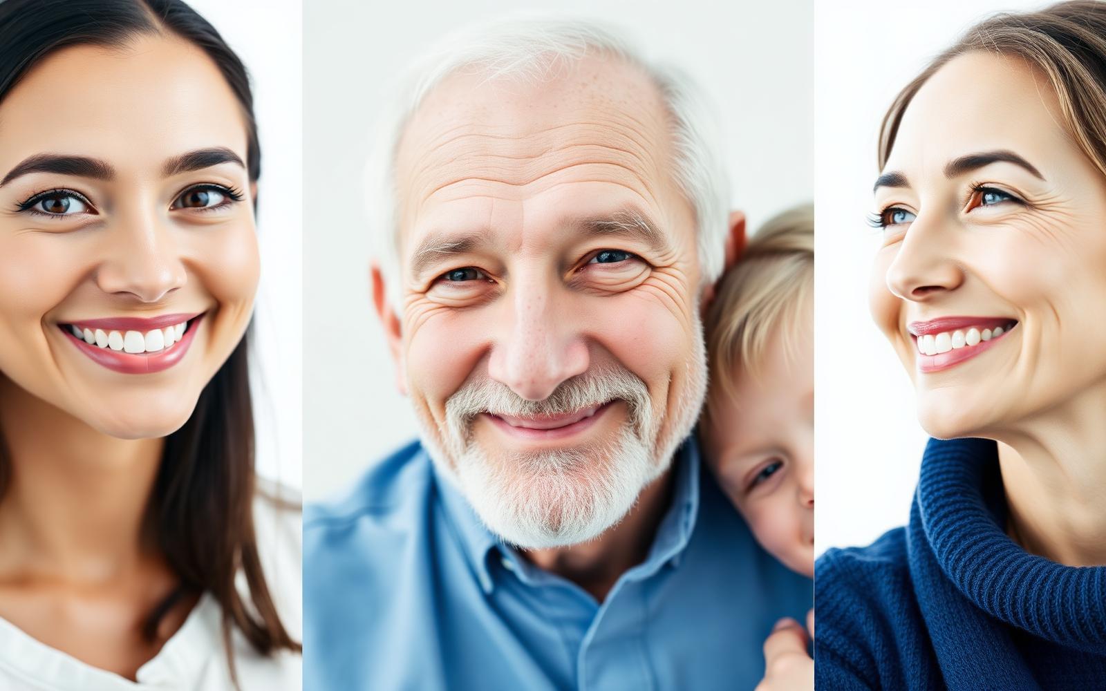Happy patients across generations